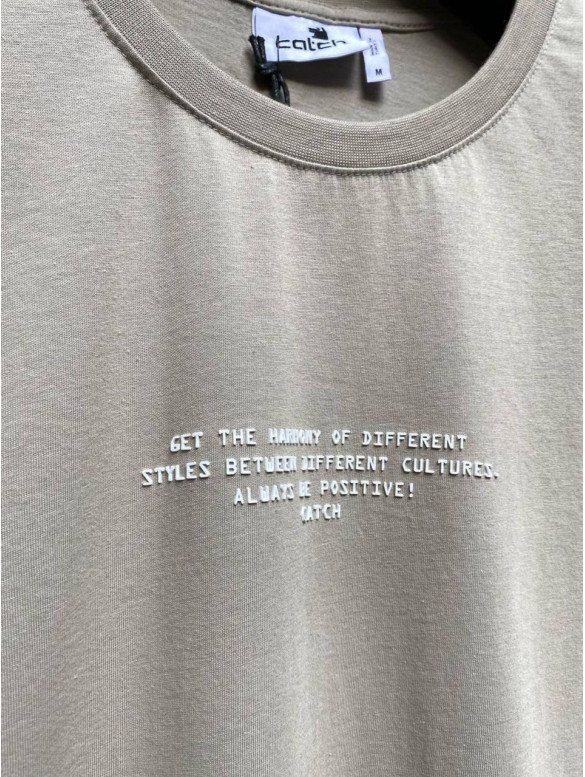 Oversize футболка з надписом