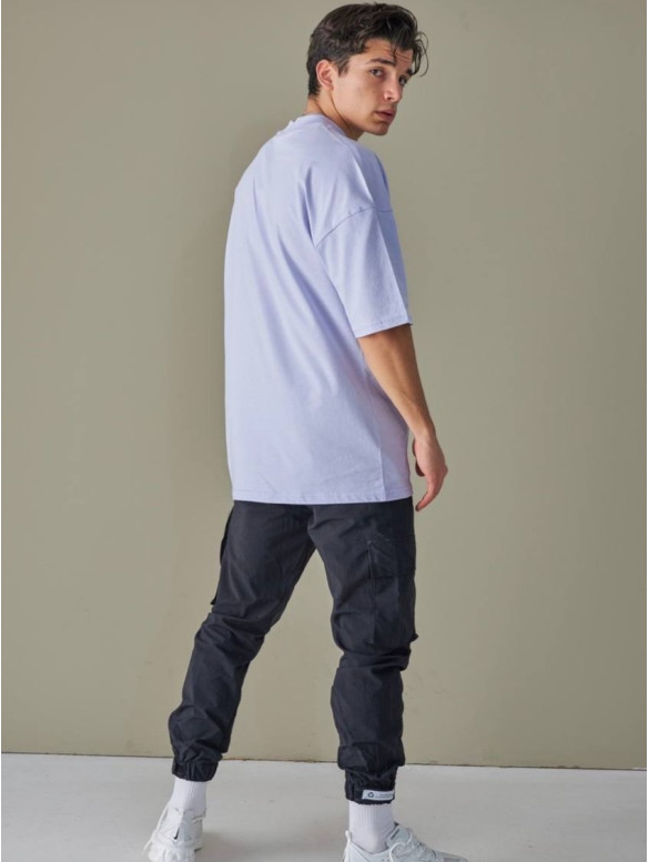 Oversize футболка з принтом