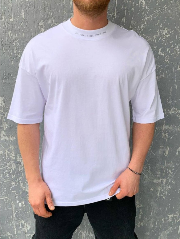 Oversize футболка з принтом