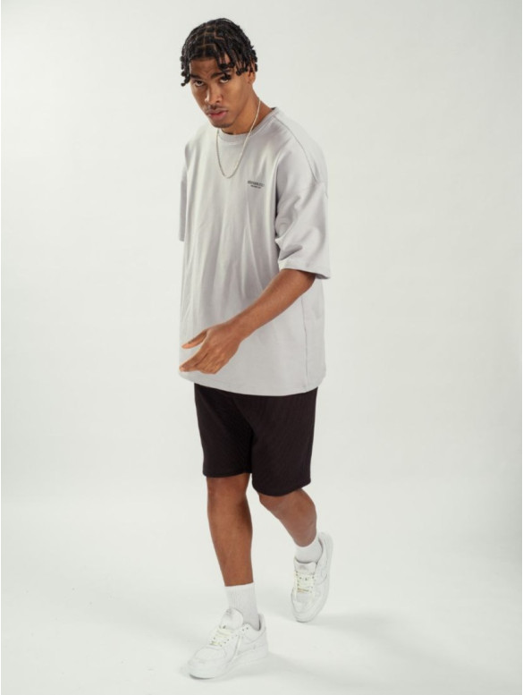 Oversize футболка з принтом