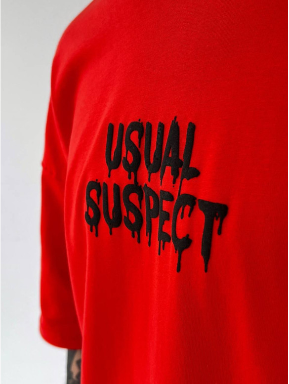 Oversize футболка з принтом