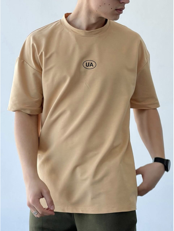 Oversize футболка з надписом
