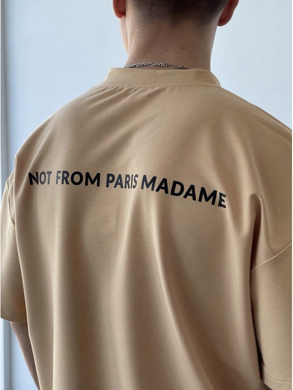Oversize футболка з надписом