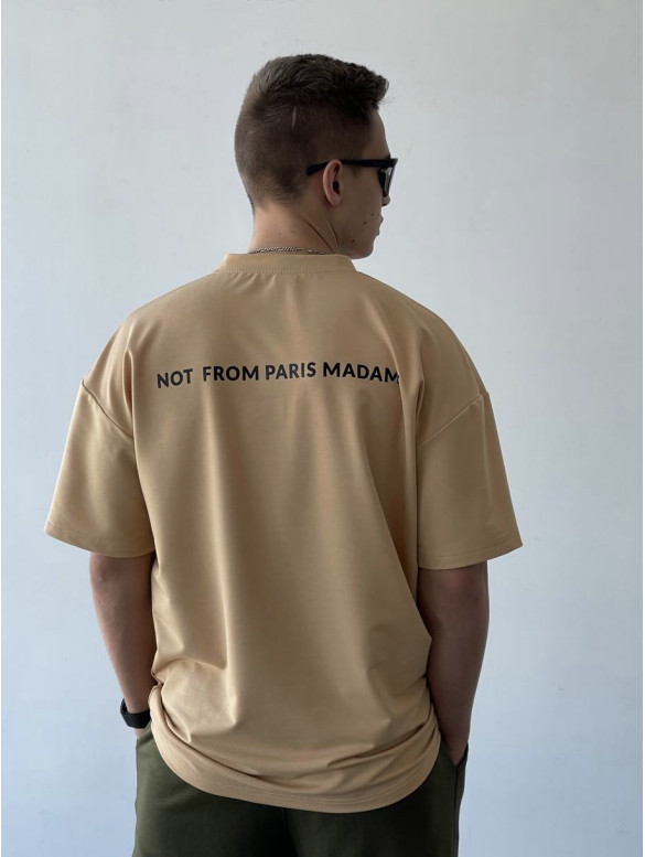 Oversize футболка з надписом