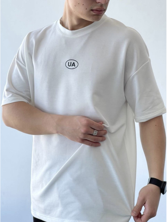 Oversize футболка з надписом