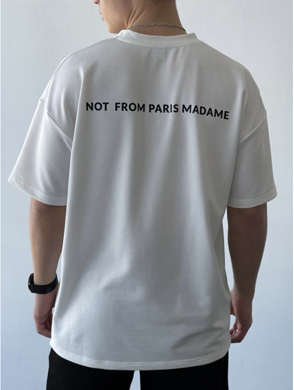 Oversize футболка з надписом