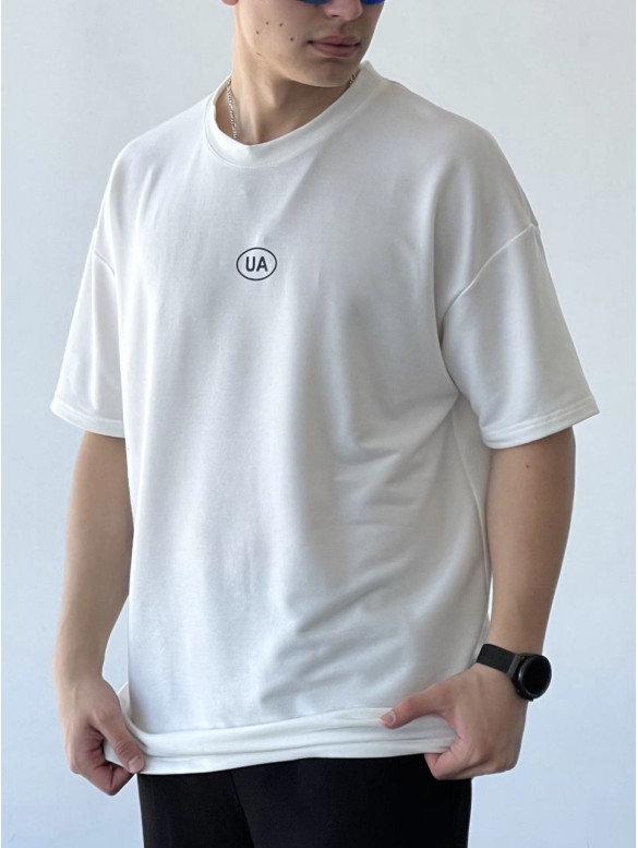 Oversize футболка з надписом