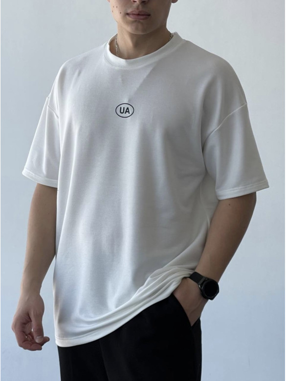 Oversize футболка з надписом