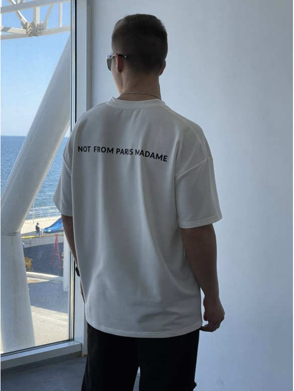 Oversize футболка з надписом