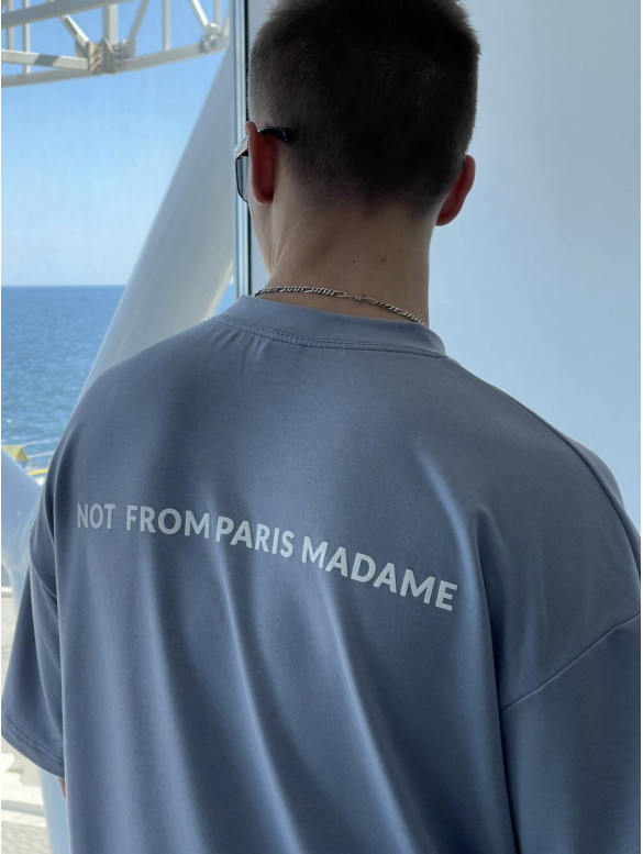 Oversize футболка з надписом