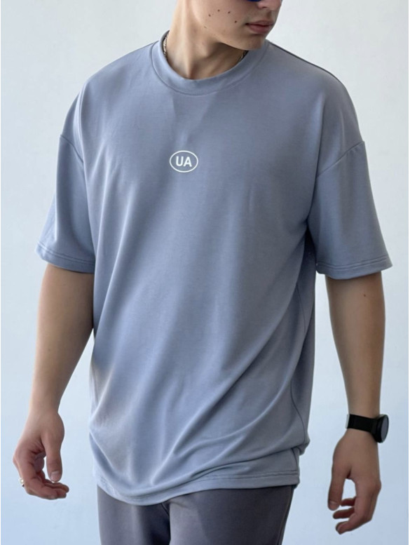 Oversize футболка з надписом