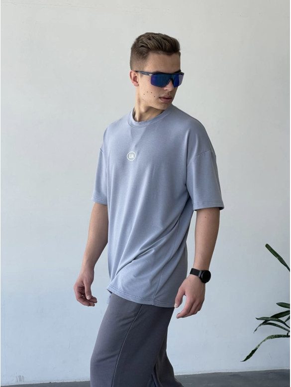Oversize футболка з надписом