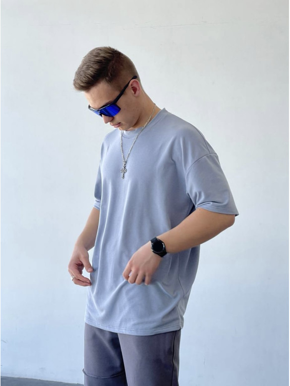 Oversize футболка з принтом