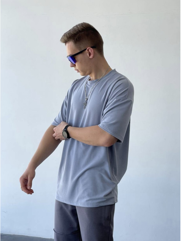 Oversize футболка з принтом