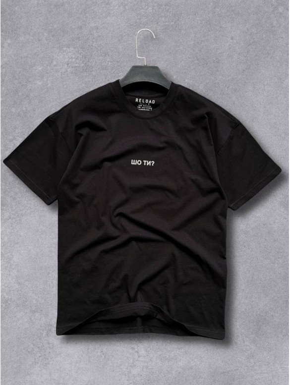 Oversize футболка з принтом
