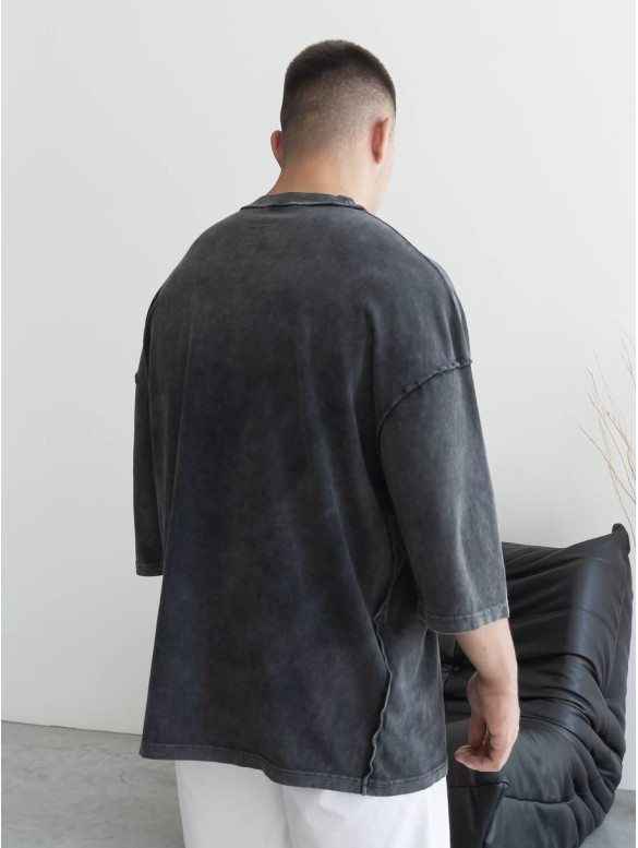 Oversize футболка з надписом