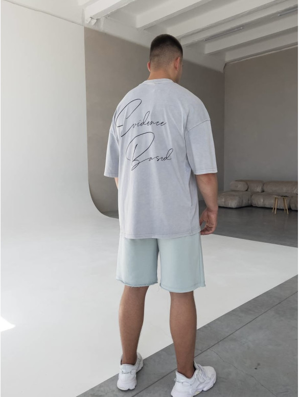 Oversize футболка з надписом