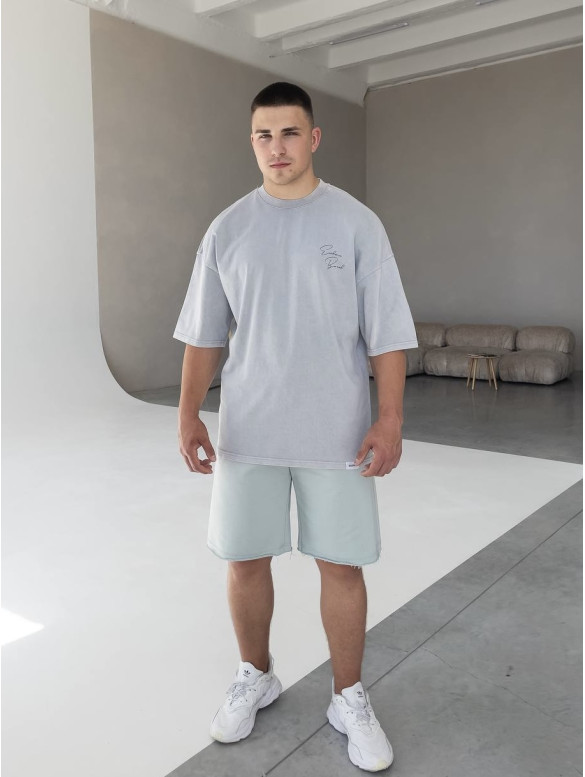 Oversize футболка з надписом