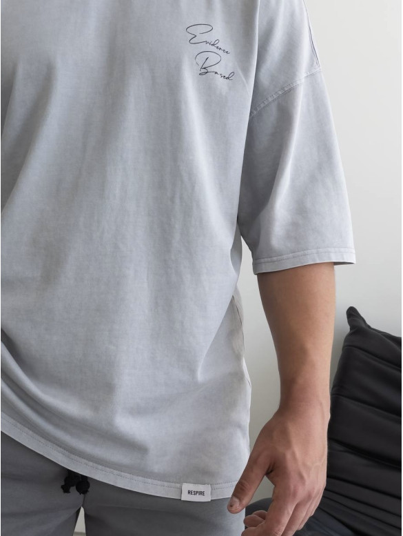 Oversize футболка з надписом
