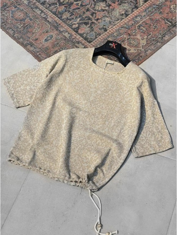 Oversize футболка з принтом