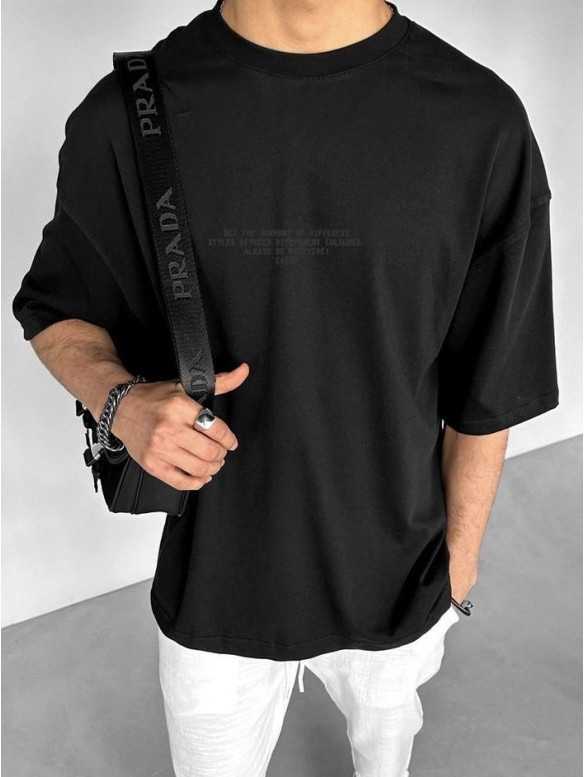 Oversize футболка з надписом