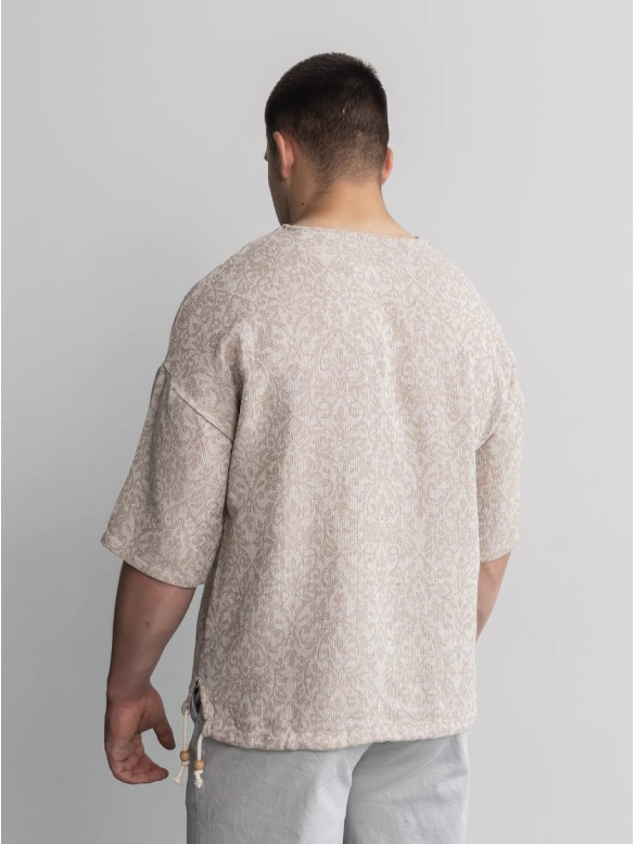 Oversize футболка з принтом