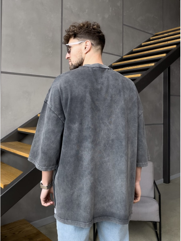 Oversize футболка з надписом