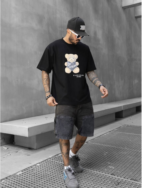 Oversize футболка з принтом