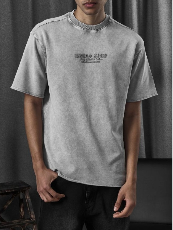 Oversize футболка з надписом