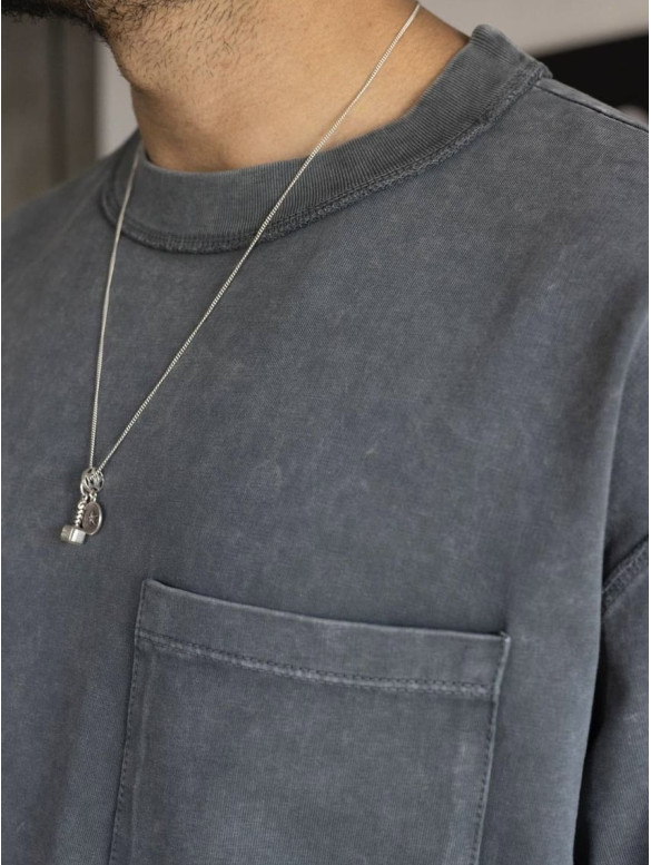 Oversize футболка з кишенею