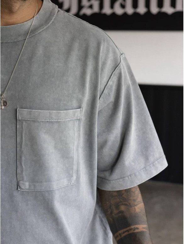 Oversize футболка з кишенею