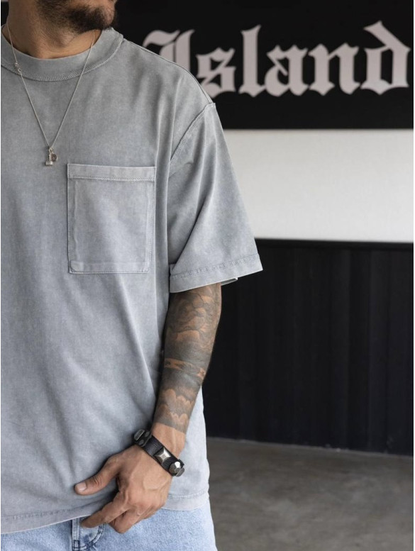 Oversize футболка з кишенею