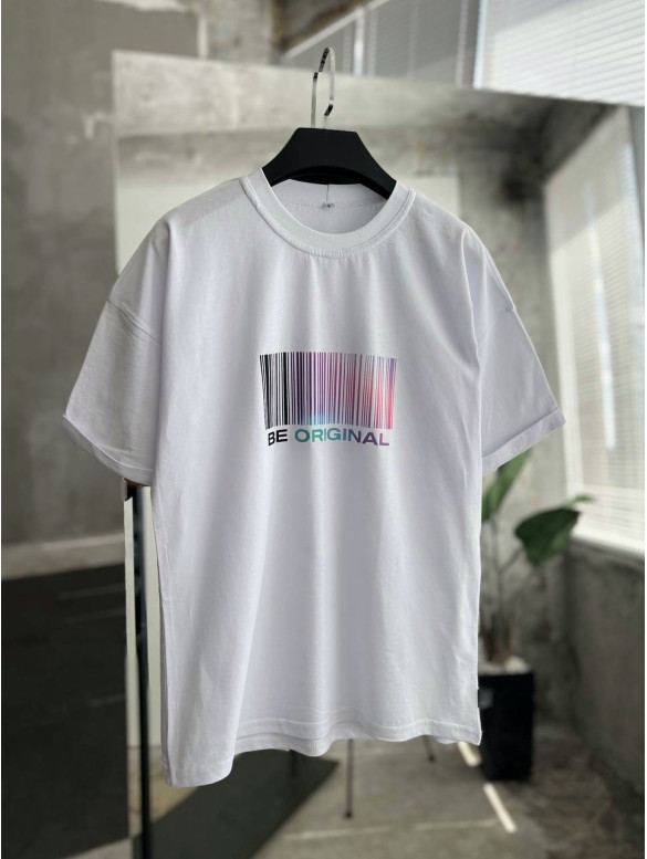Oversize футболка з принтом