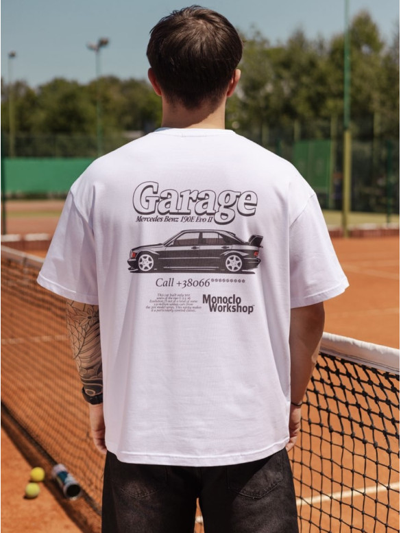 Oversize футболка з принтом