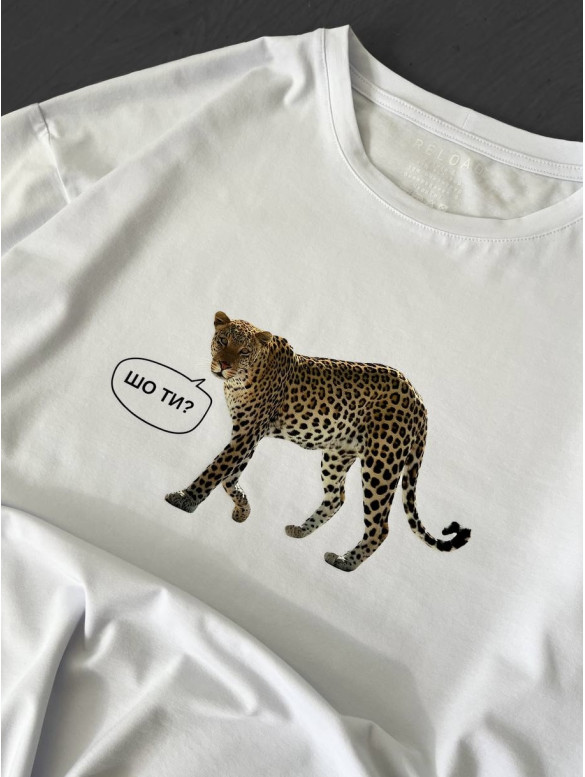 Oversize футболка з принтом