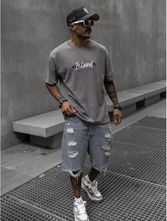 Oversize футболка з надписом