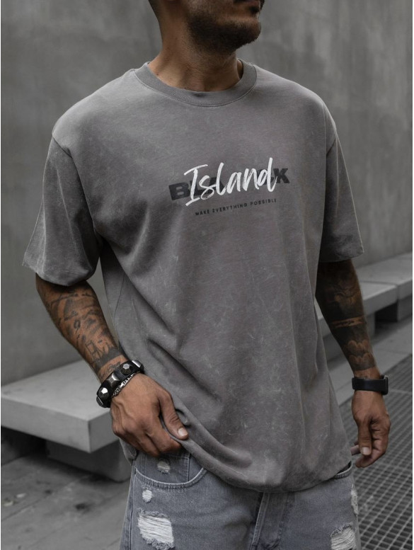 Oversize футболка з надписом