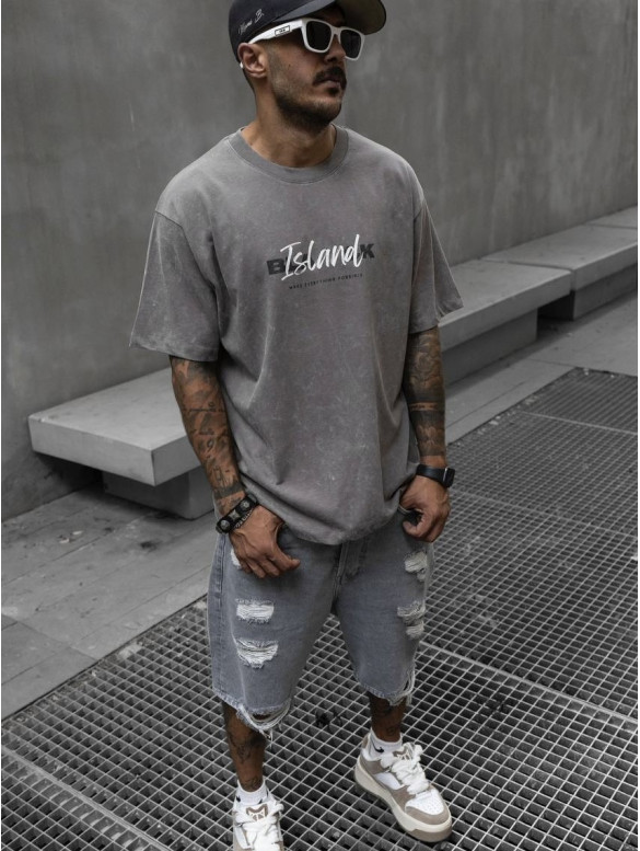 Oversize футболка з надписом