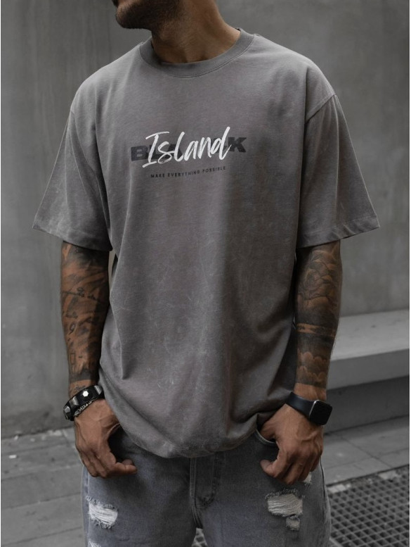 Oversize футболка з надписом
