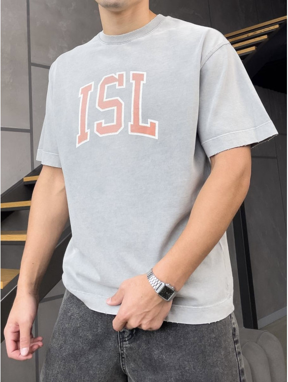 Oversize футболка з принтом
