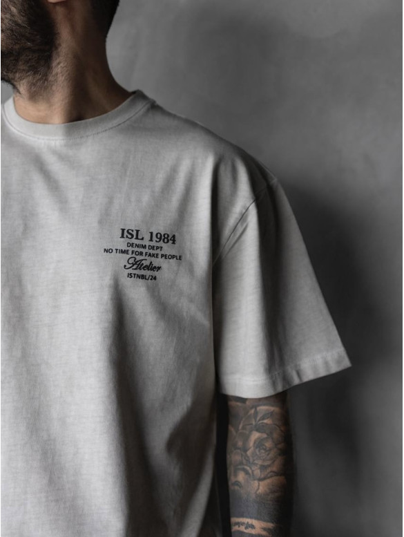 Oversize футболка з надписом