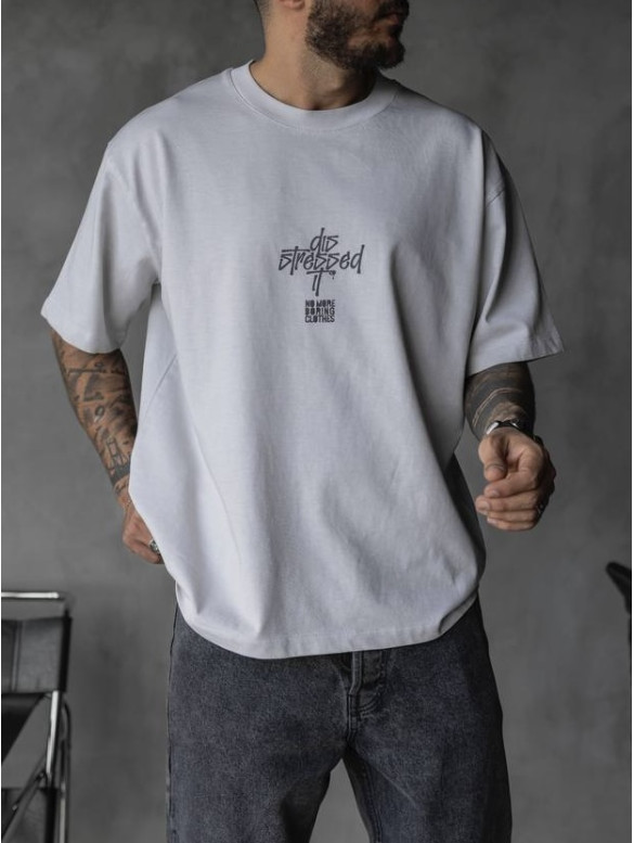 Oversize футболка з надписом