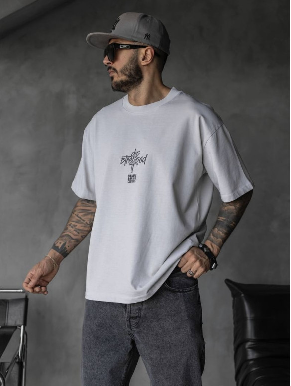 Oversize футболка з надписом