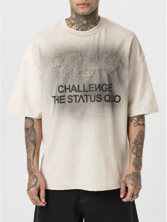 Oversize футболка з надписом
