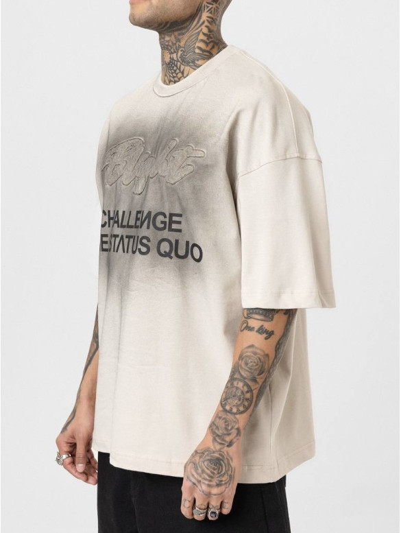 Oversize футболка з надписом