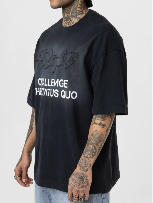 Oversize футболка з надписом