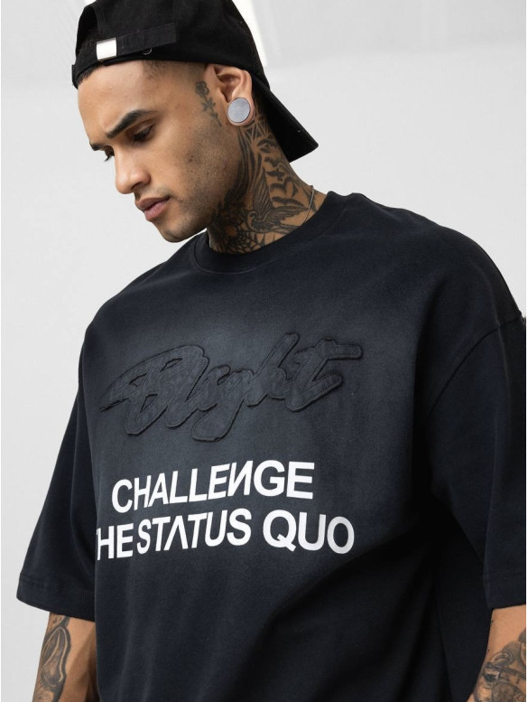 Oversize футболка з надписом