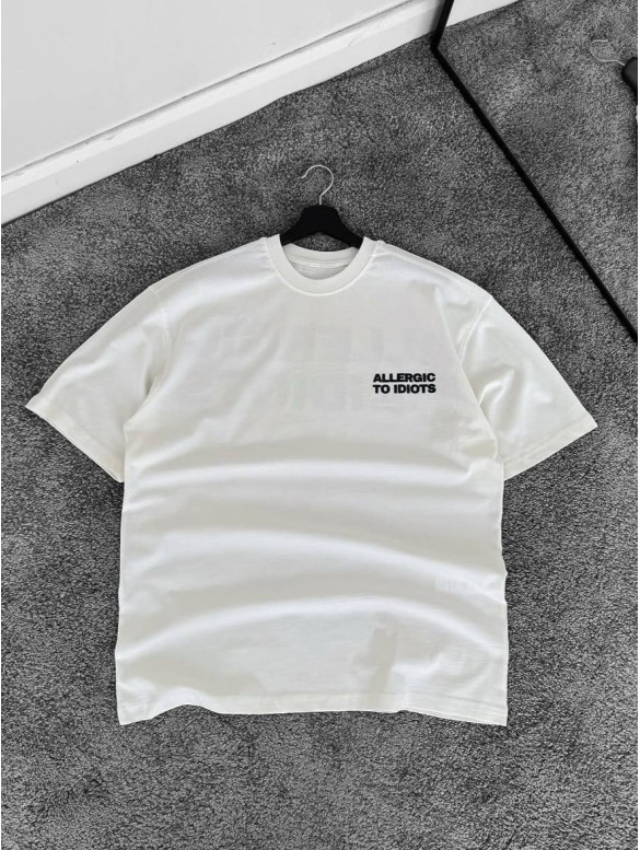 Oversize футболка з принтом