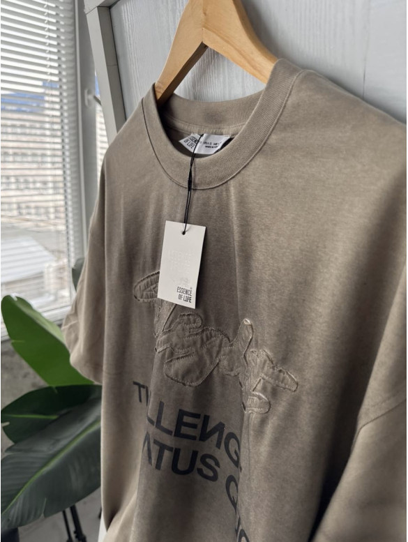 Oversize футболка з надписом