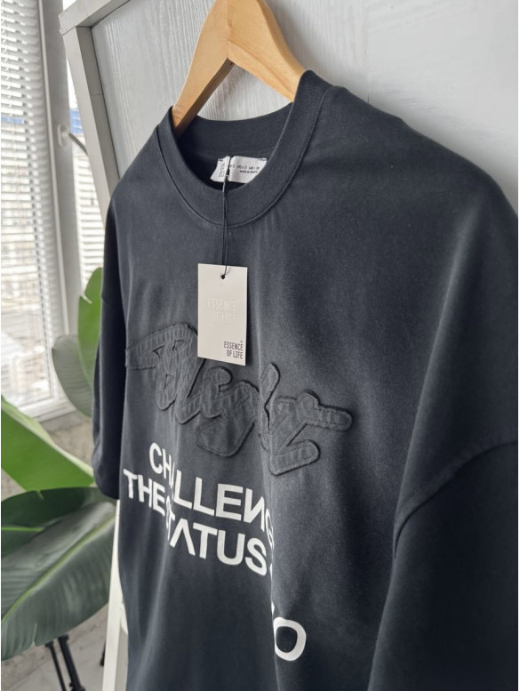 Oversize футболка з надписом